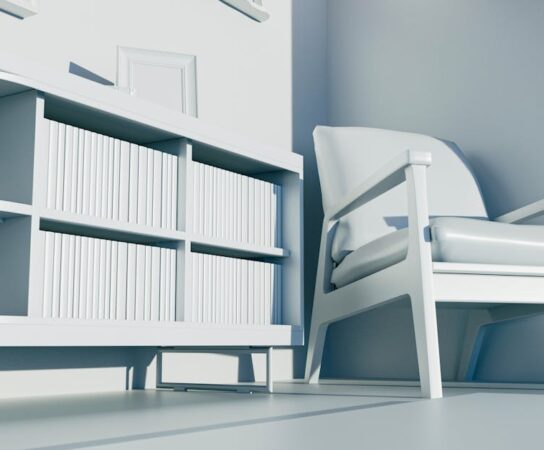 Regał-termoakumulator z PCM – mebel, który stabilizuje temperaturę, wycisza salon i filtruje powietrze